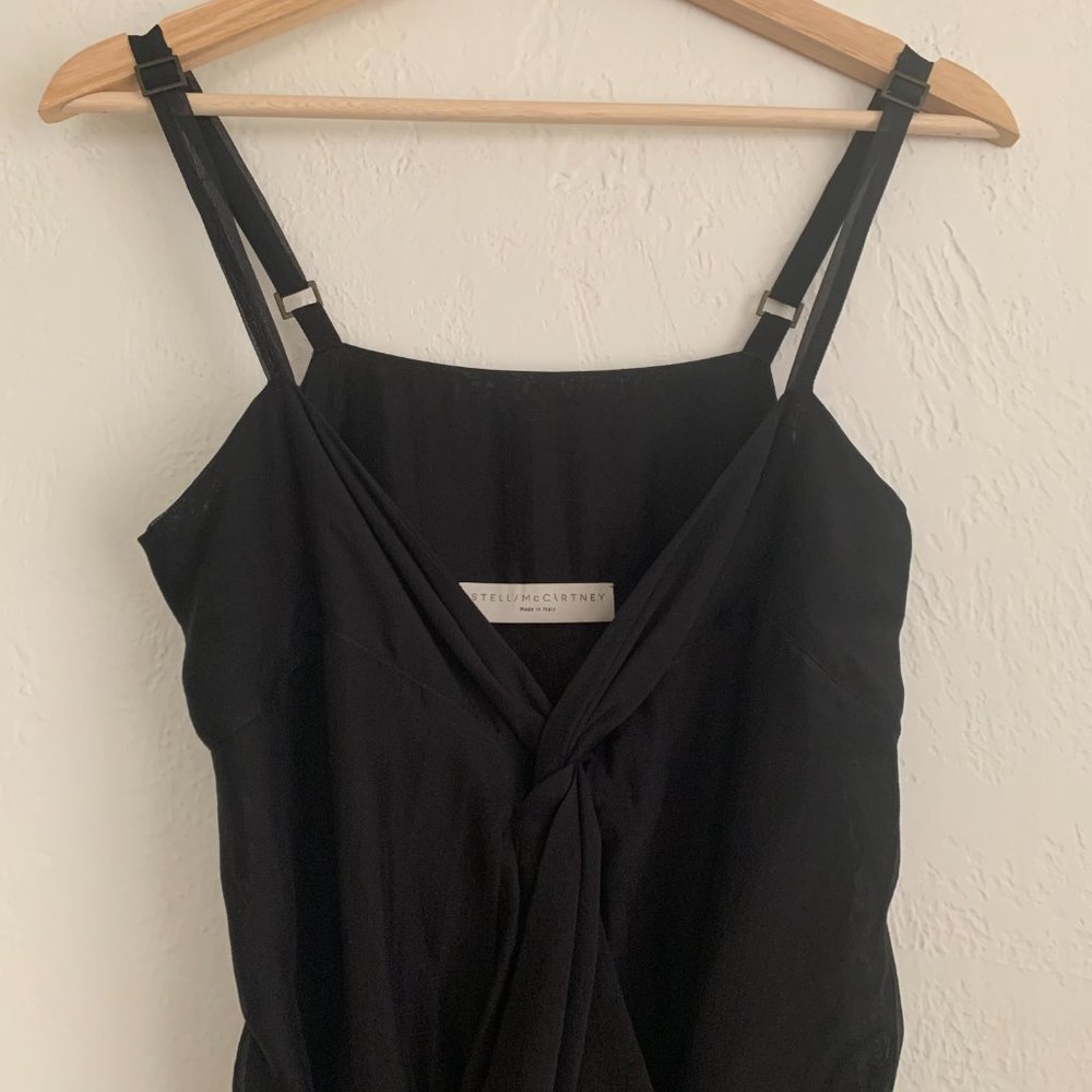 Stella McCartney Silk Blouse Black Size IT 40 - Picture 3 of 11